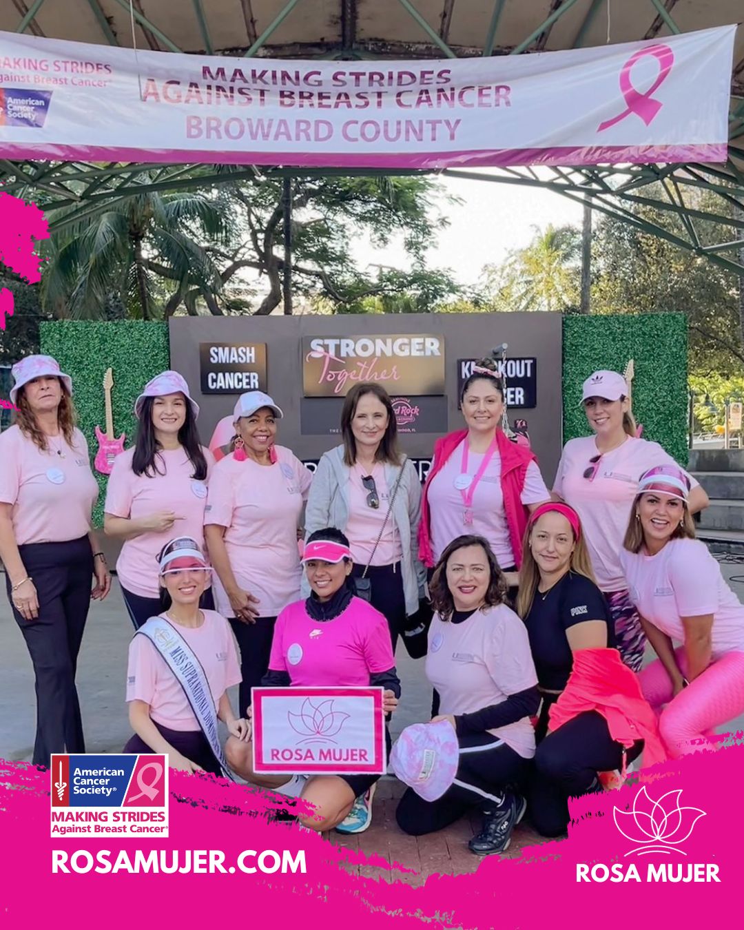 Caminata Rosa Mujer