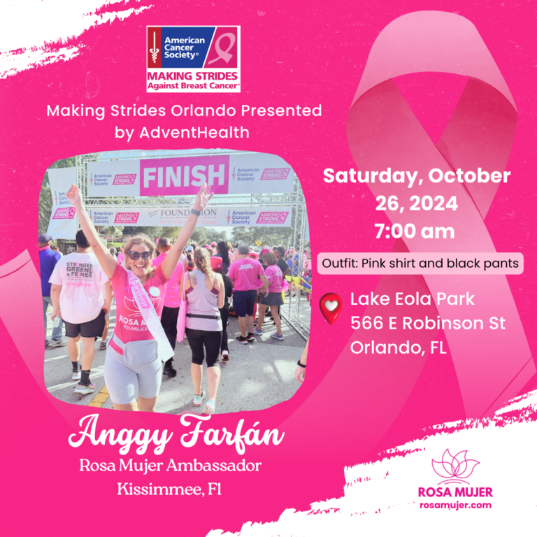 Anggy Farfán Making Strides Orlando Presented by AdventHealth