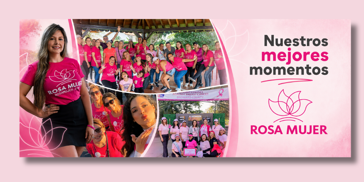 Banner de la campaña Rosa Mujer