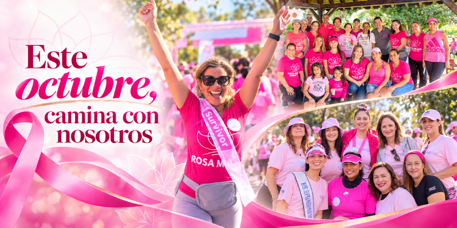 Rosa Mujer: camina con nosotros en octubre